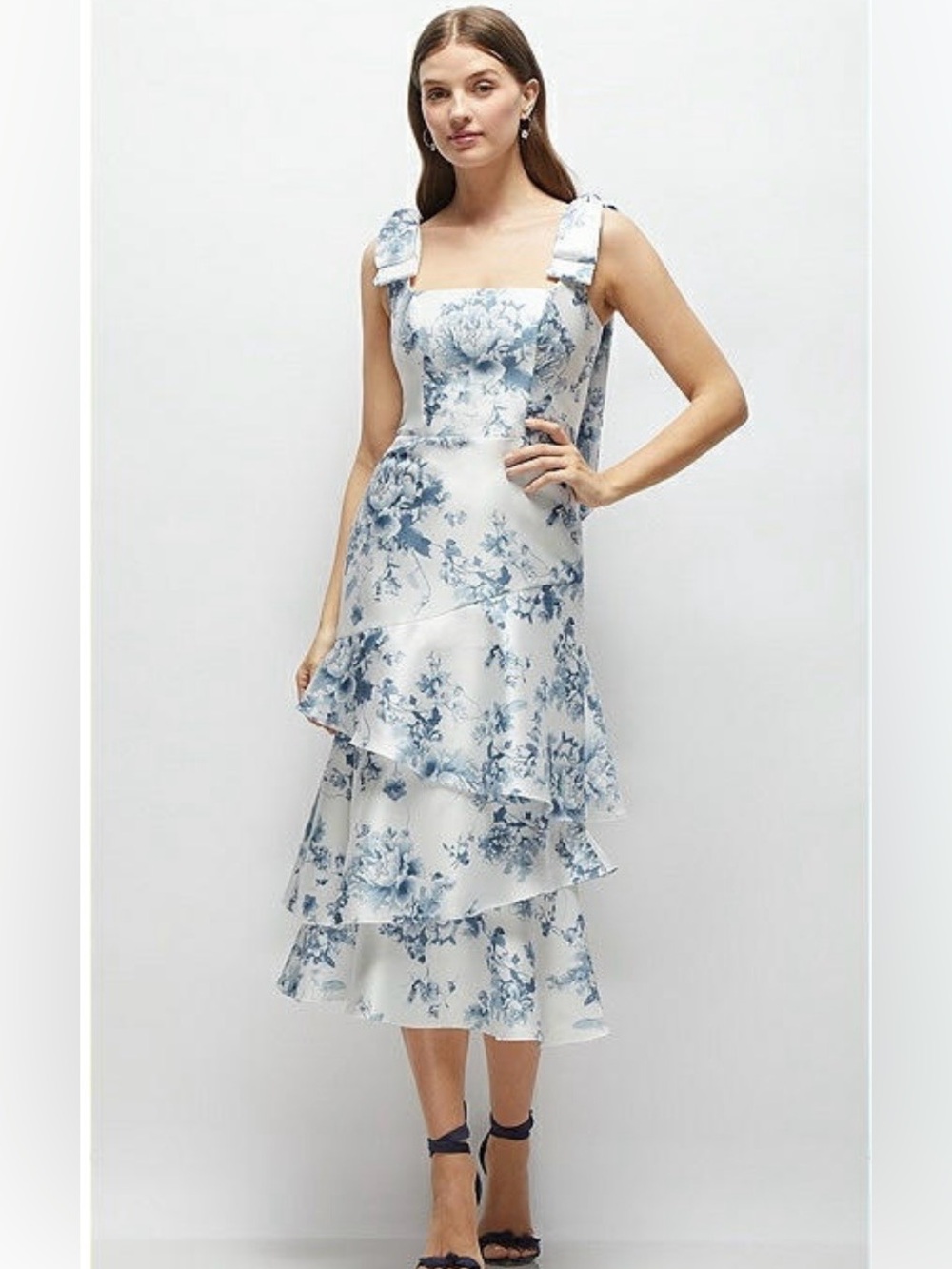Dessy Collection Gigi | cottage rose larkspur size 4